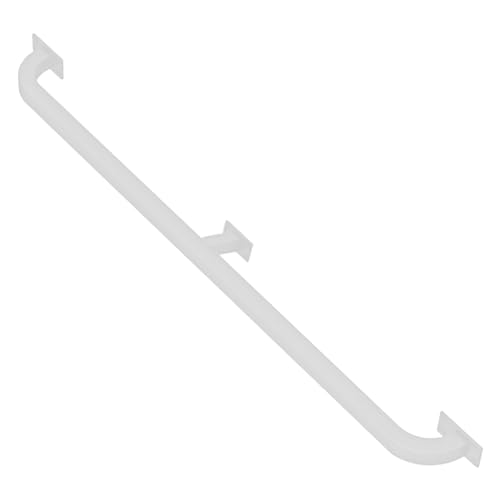 Rampe d'escalier en fer blanc de 13 pieds avec support mural de 500 lb