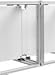 Hoffman PJP20 Joining Subpanel, Steel, 1848 mm x 67 mm, Fits 2000 mm Tall, White