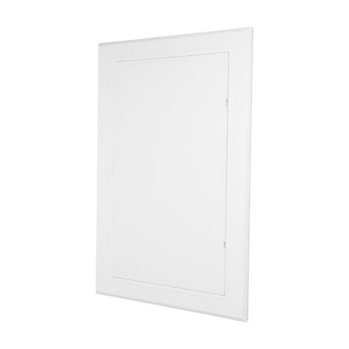 PLAFOPE �����Ǘp�A�N�Z�X�p�l�� 200×300mm ABS�� �q���W�t�� �z���C�g �z�ǂ�d�C�p�l���J�o�[�ɍœK �B���f�U�C�� �ϖ��Ր�
