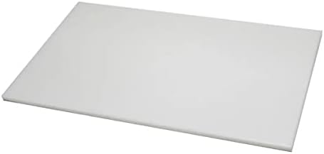 Tábua De Corte Polietileno (50x30x1, Branco-Sem Canaleta)