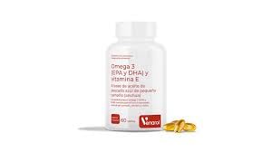 Pack de 2 Aceite de Pescado con Omega 3 y Vitamina E (60 Perlas por Bote) - Total 120 Perlas de Ácidos Grasos Esenciales (EPA y DHA)