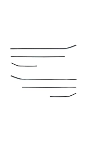 【サムライプロデュース】スバル 新型フォレスター SL系 専用 ウィンドウトリム ガーニッシュ 左右 6P ブラック鏡面仕上げ