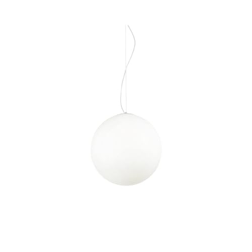 Ideal Lux Mapa SP1 D40 suspension élégante blanche avec douille E27 performante
