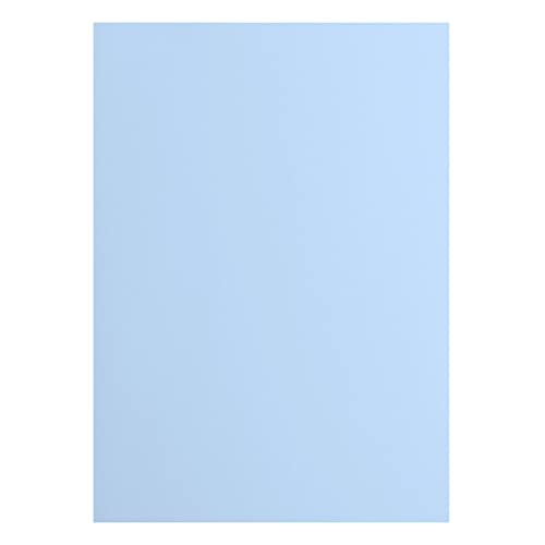 Vaessen Creative 2927-047 Florence Cardstock Papier, Blau, 216 Gramm/m², DIN A4, 10 Stück, Glatt, für Scrapbooking, Kartenherstellung, Stanzen und andere Papierbasteleien