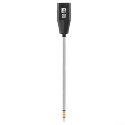 Medidor ligero de pH y humedad del suelo, herramienta esencial para monitoreo de la salud del jardín (30 cm)