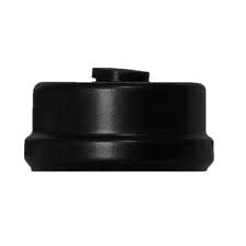 PLAFON VITRIFICADO NEGRO TUBO ESTUFA 100MM