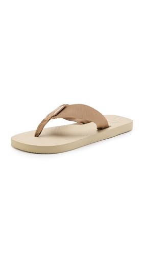 Havaianas Mens Urban Basic Material Sandals Sand 9-10 Medium US