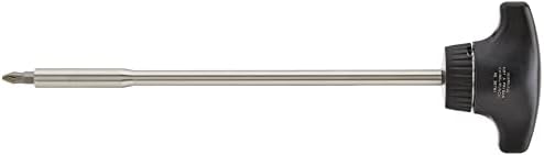 Williams WRST8 Ratcheting Screwdriver, Comfort Grip T-Handle, 7-7/8" Blade,Black