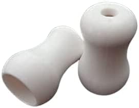 Amazing Drapery Hardware White Cord Plastic Tassel/Drops Pull End for Blinds or Shades Pack 10