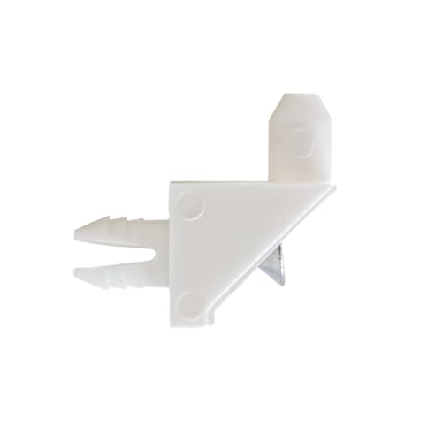 ReplacementScrews White Shelf Support Pins Compatible with IKEA Part 101558 (Pax, KOMPLEMENT) (Pack of 8)