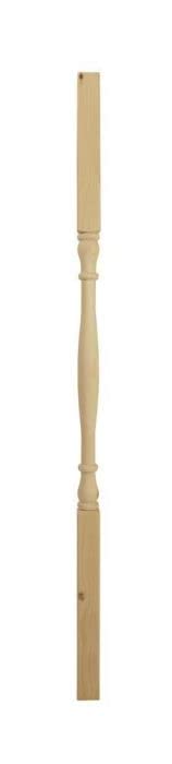 Burbidge Edwardian Spindle Pine 32x32x900mm | EM090P