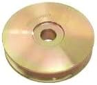 Scott Drake C5AF-10A352-H Hi-Po Alternator Pulley Yellow Steel
