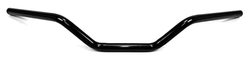 1 Pouce (25,4mm) Guidon Flat Track Noir pour Harley-Davidson Cover