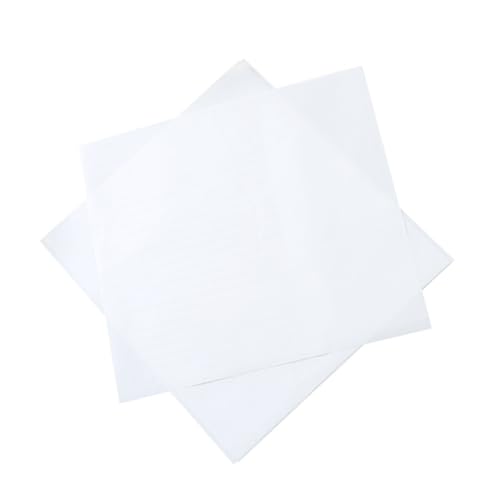 OUNONA 100pcs Oil Absorption Fried Food Packing Paper Liners Disposable Food Grade Paper for Easy Clean Up for Baking Pastry and Barbecue Use