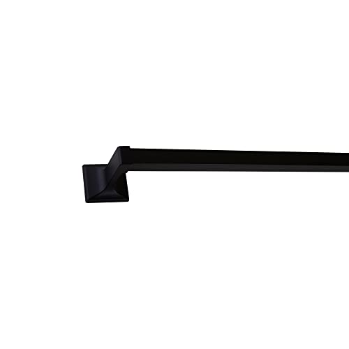 Image of Design House Millbridge 24-inch Towel Bar in Matte Black