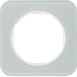 Marco 1E R.1 cristal blanco polar habillage interrupteur haut de gamme verre brillant