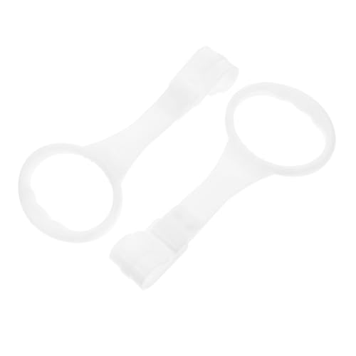 ibasenice 2pcs Toddler Handle Ring Baby Hand Pull Ring Crib Hanging Pull Learning Standing Nursery Easy Install