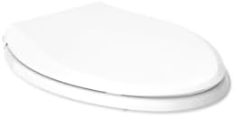 KOHLER 4636-RL-0 Cachet ReadyLatch Elongated Toilet Seat Slow Close, Soft Close Toilet Seat Quiet Lid, Contoured Grip-Tight Bumpers Installation Hardware, Apartment Essentials, White — view 8