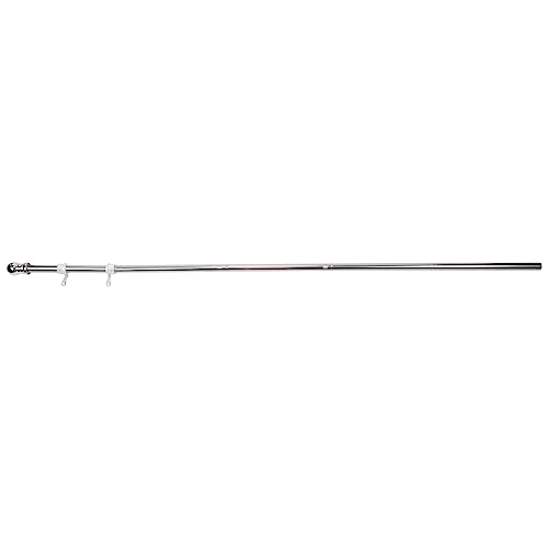 Mât de drapeau inoxydable anti-corrosion pour une cour sans taches - 3