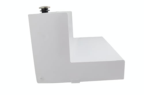 Dee Zee DZ 92747S Dz92747S (92 Gallon) L-Shaped Transfer Tank - White Steel thumb #1