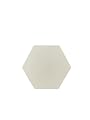 Avant Decor | Peel and Stick Kitchen Backsplash Tiles | Stone Composite Hexagon Solid Color | Stick On Wall Tiles | Easy DIY Installation | 6” x 6.9” | Single Tile