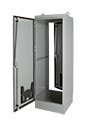 Hoffman A723624FSG 1 Door Free Standing Enclosure, NEMA 12, Steel, 72.06" x 36.06" x 24.06", Gray