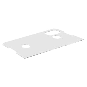 Perfk Aquariumdeckelabdeckung mit Fütterungsfenster 580 X 280