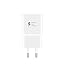 Produktbild Schnell Ladegerät Adapter Kompatibel Mit Samsung Galaxy S7 S8 S9 S10 S20 S21 Plus Note Ultra Weiß