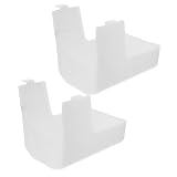 MAGICLULU 2 Pezzi Copriluce per Cappa Cucina Copertura Lampada Resistente e Facile da Installare Design Elegante e Minimalista per Sostituzione Rapida