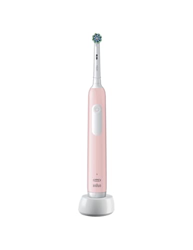Oral-B Pro Series 1 - Cepillo de dientes eléctrico, fabricado en tecnología Braun, 1 cepillo de dientes, 3 modos, color rosa
