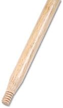 (6 Pack Value Bundle) BWK137 Heavy-Duty Threaded End Lacquered Hardwood Broom Handle, 1-1/8dia x 60l