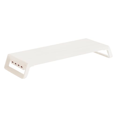 Support de moniteur polyvalent pour réhausser l'écran et ranger le bureau