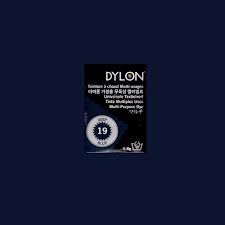 Dylon Multi-purpose Dye#19 Deep Blue Color 5.8 G. For Cotton, Linin, Wool, Nylon, Wood, Button, Plastic, Shell, Feather, Dried Flower Etc.