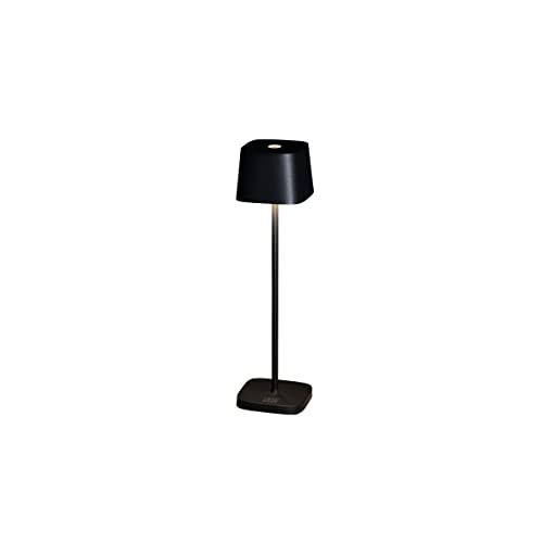 Konstsmide Akku-Tischleuchte Capri Mini schwarz | Indoor/Outdoor | 7829-750 7 x 20 x 7 cm
