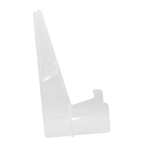 Mikinona Multi-Function Acrylic Recipe Holder Book Stand Desk Organizer Stylish Practical for Office