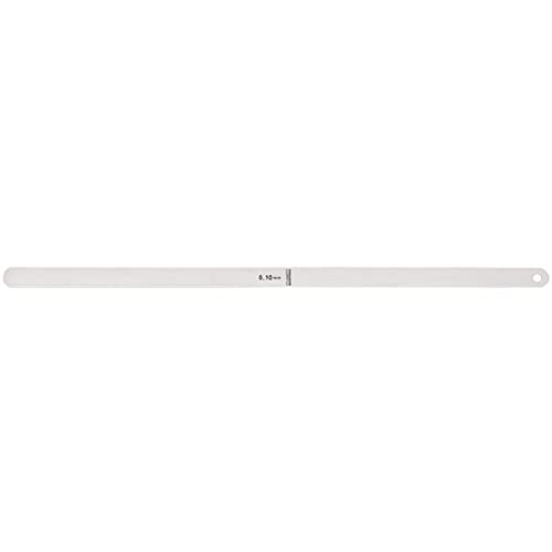 Jauge d'épaisseur Starrett 667M-10 de 0,10 mm et longueur 30 cm pour contrôle