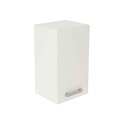 Samblo Kaori Hängeschrank, Spanplatten, Weiß, 40 - Image 4