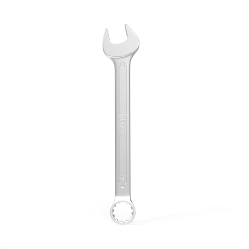 Image of Groz Combination Spanner 23 mm, Length260 mm | DIN 3113 Standards | Chrome Vanadium, Matt Satin Chrome Combination Wrench Tool | CSP /DIN /23G