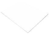 Pacon Tru-Ray Construction Paper, 18-Inches by 24-Inches, 50-Count, White (103090)