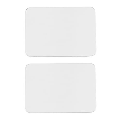 Baglaum 2X Salon Manicure Finger Ring Color Palette Make Up Cream Foundation Mixing Palette Stainless Steel Plate