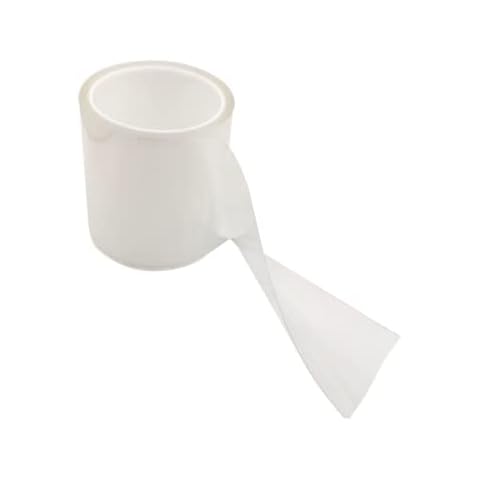 TURBOOST Bike Frame Protection Tape Sticker Vinyl Wrap Skin, MTB Bicycle Paint Chainstay Chain Guard Corner Protector Film Wraps, Clear, 3m (120”) Length, Various Width Options (7) Cover