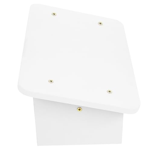 SOPOTUTU Sgabello Poggiapiedi in Legno Robusto Sgabello Poggiapiedi in Legno in Casa Sotto La Scrivania