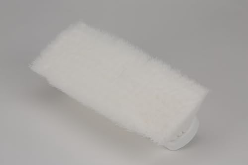 Image of SPARTA 41278EC02 Flo-Thru Plastic Wall Scrub Brush, Equipment Brush With Soft Nylex Bristles For Industrial Kitchens, Hospitals, Commercial Cleaning, 4 Inches, White
