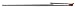 Addi 889-7 Express Hook, Red, 29 x 4 x 1 cm