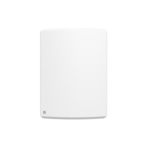BESTHERM - Radiador eléctrico fijo de inercia seca cerámica 1000 W Bestherm ARIA vertical blanco