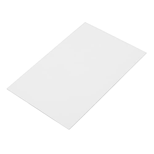 Papel Cartolina Branco, Cartão Postal de Aglomerado Em Branco Secagem Rápida Scrapbook Corte Gravaçã