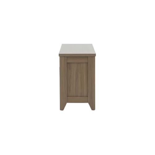 Image of Royaloak New York American TV Unit for Living Room | Wooden TV Cabinet with Rustic Finish | Soft Closure Hinges | Compact Design with Storage | Raised Height for Better Viewing Angle