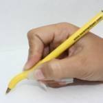 Swanneck Left handed pens Twin pack yellow barrel Black ink