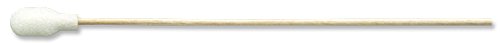 Puritan PurSwab 6" Standard Foam Over Cotton Swab w/Wooden Handle - 1806-WCFB - 1,000/cs - Case of 1000