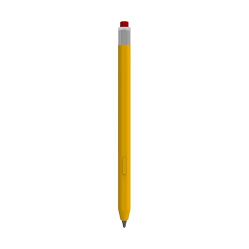 LOVE MEI Silicone Pencil Case Compatible with Galaxy Tab S11, S11 Ultra Lite, Non-Slip S Pen Cover Sleeve with Smooth Grip (Yellow) by LOVE MEI - Used condition - Image 2